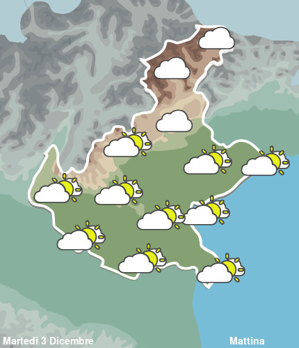 Previsioni Meteo Veneto Mattina