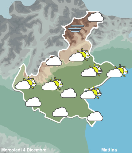 Previsioni Meteo Veneto Mattina