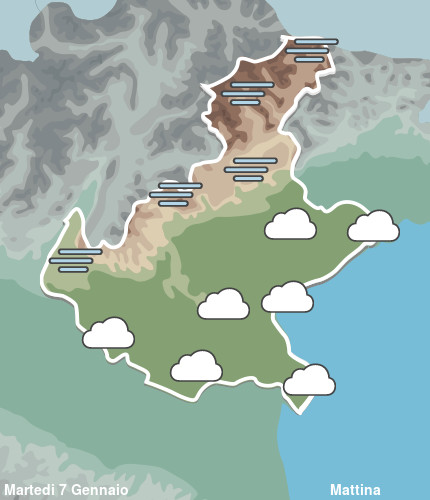 Previsioni Meteo Veneto Mattina