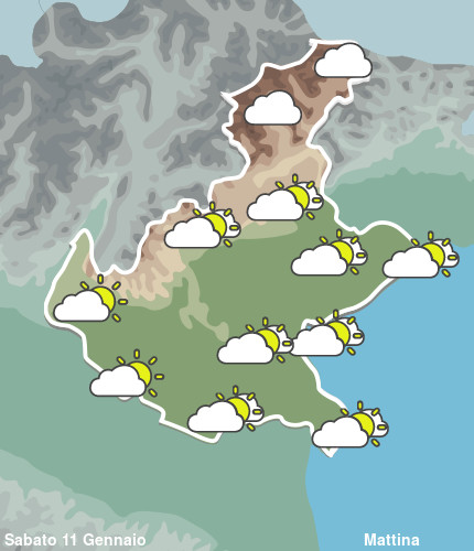 Previsioni Meteo Veneto Mattina