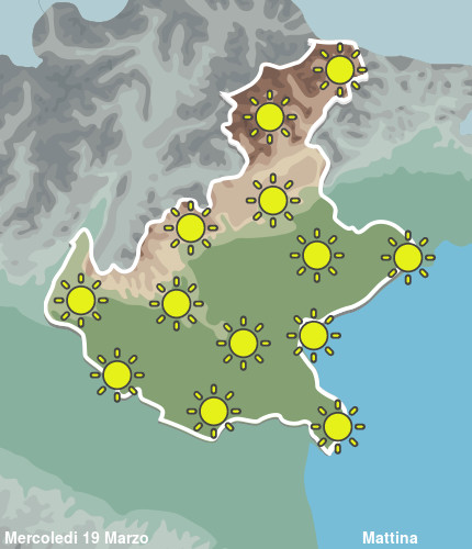 Previsioni Meteo Veneto Mattina