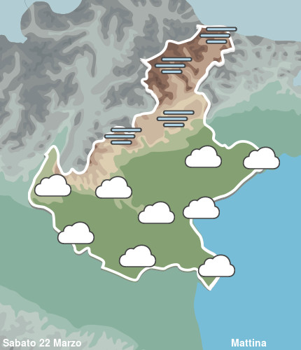 Previsioni Meteo Veneto Mattina