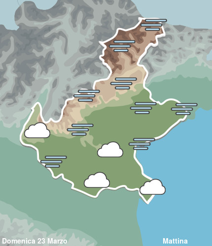 Previsioni Meteo Veneto Mattina