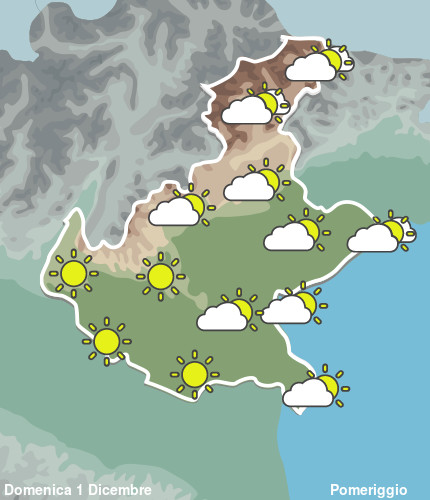 Previsioni Meteo Veneto Pomeriggio