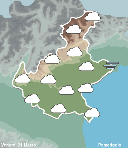 Previsioni Meteo Veneto Pomeriggio