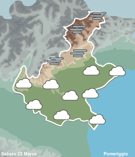 Previsioni Meteo Veneto Pomeriggio