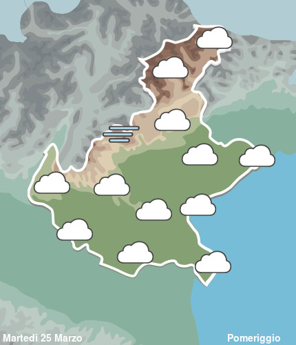 Previsioni Meteo Veneto Pomeriggio