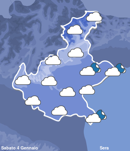 Previsioni Meteo Veneto Sera