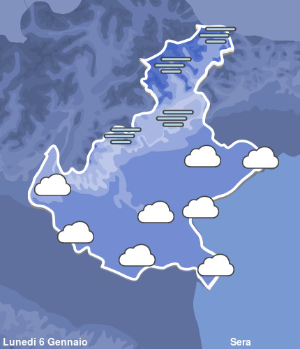 Previsioni Meteo Veneto Sera