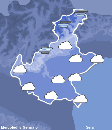 Previsioni Meteo Veneto Sera