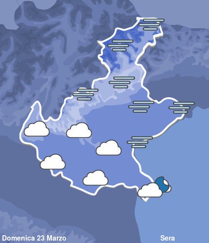 Previsioni Meteo Veneto Sera