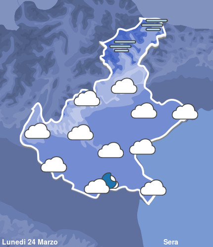 Previsioni Meteo Veneto Sera